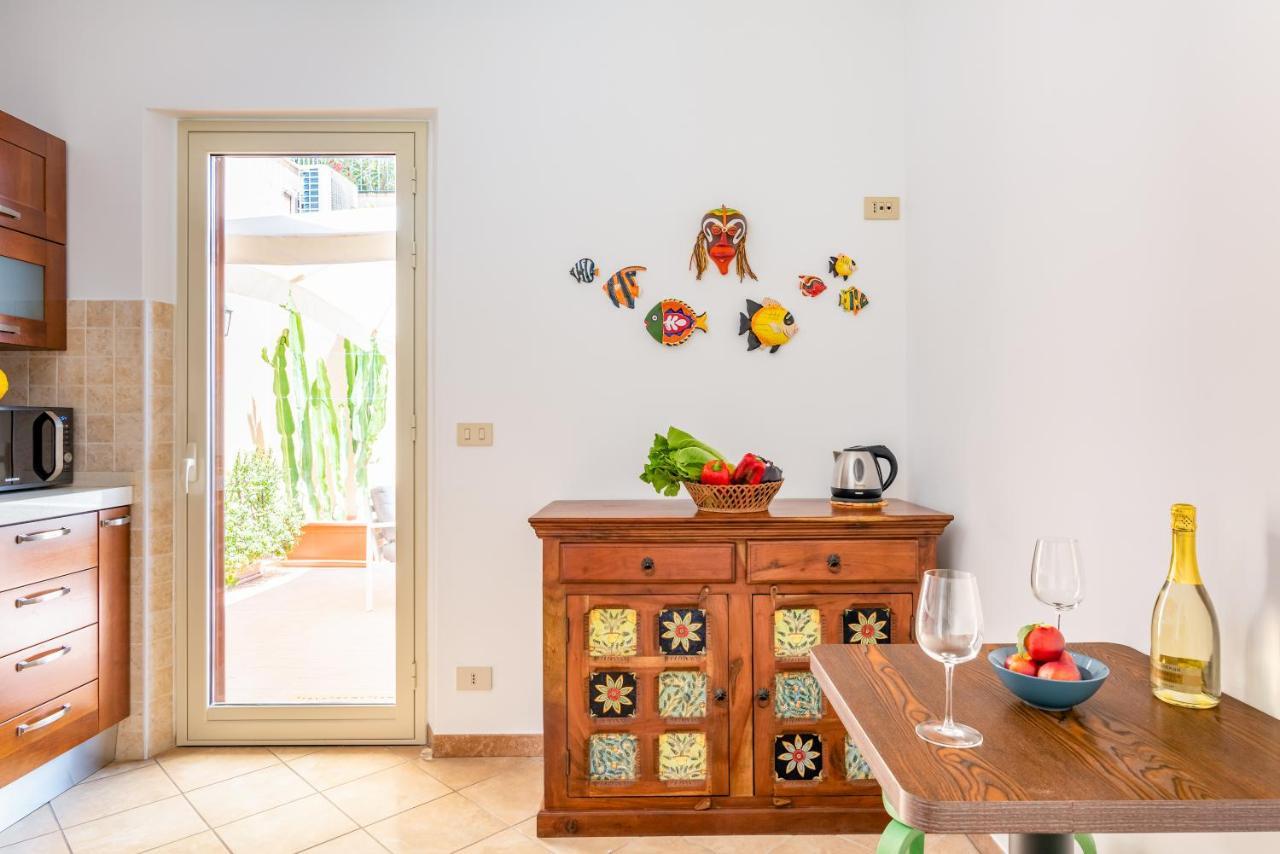 Taormina Panoramic Apartment With Parking Exterior foto